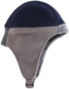 img 3 attached to 🧢 LLmoway Winter Fleece Trapper Cycling Hat - Boys' Accessories