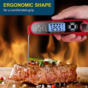 img 1 attached to 🌡️ Top-Rated BestGK Double-Probe Meat Thermometer: Fast 2s Instant Read, Waterproof, Alarm Function & Calibration – perfect for Cooking, Beef, Grilling, BBQ & Candy