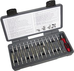 img 4 attached to 💡 Lisle 71750 LED Quick Change Terminal Tool Set, 27pc.: A Comprehensive Solution for Hassle-free Electrical Terminal Work