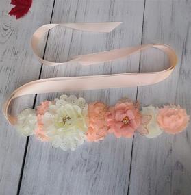 img 3 attached to Maternity Flower Shower Mommy Pregnancy Women's Accessories