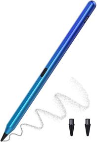 img 4 attached to 🎨 MoKo Stylus Pencil Compatible with iPad, Palm Rejection for 2021 iPad Mini 6th Gen, 8th/9th Gen iPad, 2018-2021 iPad Pro 11/12.9 Inch, iPad Air 4th, iPad 6/7th Gen, Gradient Blue