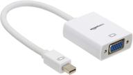 🔌 адаптер amazon basics mini displayport для мониторов vga, совместимый с apple логотип