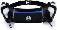 🏃 fuel gear hydration belt for running with accessories and bpa-free water bottles - lightweight and bounce-free design логотип