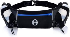 img 4 attached to 🏃 Fuel Gear Hydration Belt for Running with Accessories and BPA-Free Water Bottles - Lightweight and Bounce-Free Design