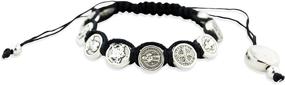 img 4 attached to 🙏 Enhanced Catholic Saint Benedict Bracelet for a Supreme Devotional Experience