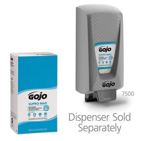 img 1 attached to 👐 GOJO PRO TDX SUPRO MAX Hand Cleaner Refill 5000 mL Pack of 2 - 7572-02