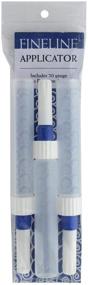 img 2 attached to 🎨 Fineline Applicators 1 oz Empty Fineline 20 Gauge Precision Applicators - Pack of 3