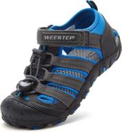 weestep closed hiking sandal toddler boys' shoes ~ sandals логотип