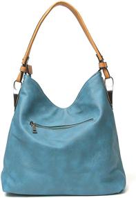 img 3 attached to Janin Women's Shoulder Handbag Bucket with Extended Strap - Stylish Handbags & Wallets