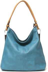 img 4 attached to Janin Women's Shoulder Handbag Bucket with Extended Strap - Stylish Handbags & Wallets