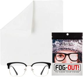 img 4 attached to 📸 Long-Lasting Nano Dry Wipe for Glasses - Anti Fog & Reusable Microfiber Cloth for Eyeglasses, Goggles, Screens, Cameras - Lens Cleaning Product (1 Pack, White)