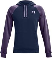 under armour fleece colorblock hoodie men's clothing logo