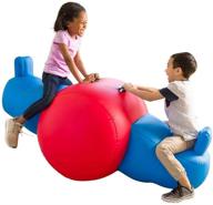 inflatable seesaw rocker construction: maximum fun and safety from hearthsong logo