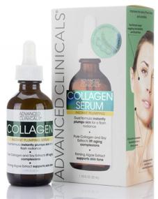 img 4 attached to Revitalize Your Skin with Advanced Clinicals Collagen 🌟 Facial Serum: Diminish Wrinkles, Dark Circles, and Fine Lines!