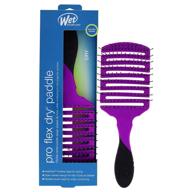 💜 влажная щетка wet brush pro paddle - фиолетовая с гибкой сушкой, 1 штука логотип