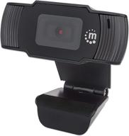 manhattan 1080p usb webcam microphone logo