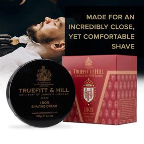 img 3 attached to 🪒 1805 Shaving Cream Bowl by Truefitt & Hill - Smooth Glide for a Hydrating and Close Shave (6.7 ounces)