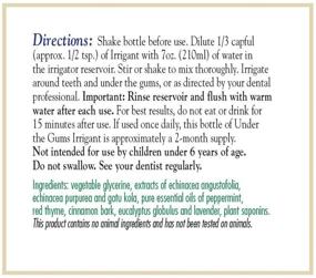 img 3 attached to 🦷 Dental Herb Co. - 4 oz. Concentrated Under the Gums Irrigant