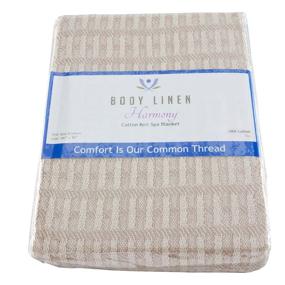 img 3 attached to 🛀 Cotton Spa Blanket - Body Linen Harmony: Enhance Your Spa Experience