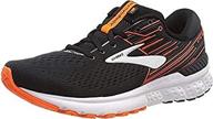 brooks mens adrenaline black ebony logo