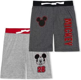 img 4 attached to Disney Mickey Mouse Pack Shorts Boys' Clothing