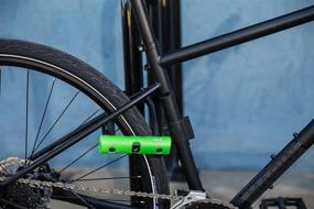 img 1 attached to Enhanced ABUS Ultra 410 Bike U-Lock: Boosted Security and Durability