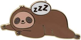 img 4 attached to Real Sic Sleepy Sloth Pin