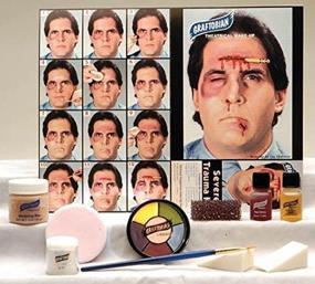 img 4 attached to 🩸 Графтобиан Профессиональный набор для создания спецэффектов макияжа для тяжелой травмы