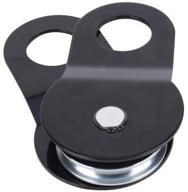 🐗 boost your recovery power with off road boar 8 ton snatch block pulley for heavy duty winches - ideal for atv/utv - black design logo