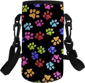 img 4 attached to KEIAHUAN Neoprene Shoulder Colorful 1000Ml 1200Ml