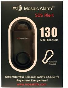img 1 attached to Персональная сигнализация Оповещение SOS Портативная безопасная звуковая сигнализация, выдвигающаяся, чтобы отпугнуть злоумышленника
