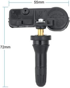 img 2 attached to 🚗 Ensun 56029398AB TPMS Sensor 433MHz (Pack of 4): Pre-Programmed Replacement for Chrysler Dodge Jeep Ram