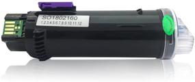 img 2 attached to 🖨️ VICTORSTAR Compatible Toner Cartridges for Dell S2825cdn H625cdw H825cdw Extra High Yield - 5000 Pages Black