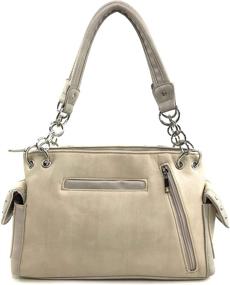 img 2 attached to Stylish and Practical: Justin West Concealed Western Handbag Women's Handbags & Wallets in Totes