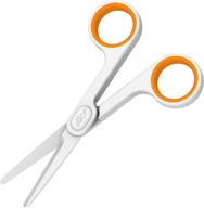 🔪 slice 10544 ceramic scissors: rust-free, finger-friendly, food grade, bpa free - 1 pack with rounded tip logo