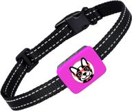 🐶 rechargeable bark collar for small dogs - humane, no shock barking collar with beep and vibration modes - xs, s, m dog breeds barking control device logo