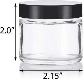 img 3 attached to Crystal Clear Thick Glass Straight Sided: Sleek and Sturdy Glassware for Versatile Needs