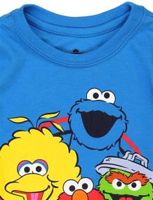 img 2 attached to 👕 Sesame Street Long Sleeve Tee for Toddler Boys (Baby/Toddler)