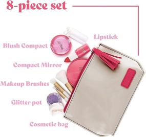 img 2 attached to 💄 Litti Pritti Pretend Makeup Set: Perfect for Girls' Dress Up & Imaginative Play