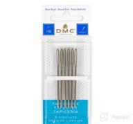 img 1 attached to DMC 1767-18 Tapestry Hand Needles, 6-pack, Size 18: Premium Craft Needles for Superior Stitching review by Carrie Spencer