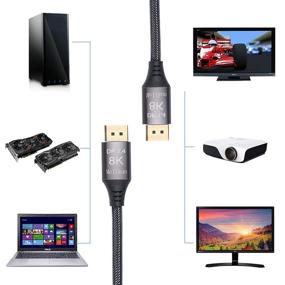 img 2 attached to DisplayPort Cable Copper 32 4Gbps Flexible Camera & Photo