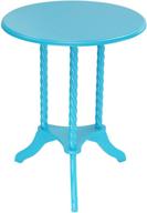 🪑 frenchi home furnishing round end table: stylish and functional furniture accent piece logo