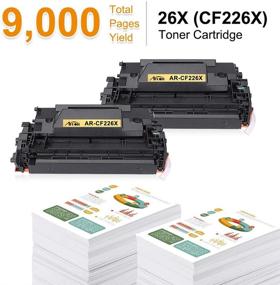 img 2 attached to 🖨️ Arcon Compatible Toner Cartridge Replacement for HP 26X 26A CF226A CF226X - HP Laserjet Pro MFP M426fdw M402n M402dn M402dw M426fdn M426dw Printer - HP 26A CF226A 26X CF226X - Black Toner Cartridge - Pack of 2