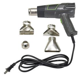 img 1 attached to 🔥 Vestil SH-GUN-E Electric Shrink Wrap Heat Gun - 115V, Adjustable 700-900 Degree Temperature Settings