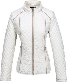 img 4 attached to 🧥 Stylish Bellivera Womens Lightweight Quilted Jacket - Trendy Women's Clothing & Coats Collection