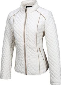 img 3 attached to 🧥 Stylish Bellivera Womens Lightweight Quilted Jacket - Trendy Women's Clothing & Coats Collection