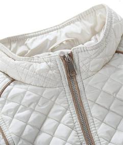img 1 attached to 🧥 Stylish Bellivera Womens Lightweight Quilted Jacket - Trendy Women's Clothing & Coats Collection