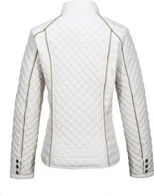 img 2 attached to 🧥 Stylish Bellivera Womens Lightweight Quilted Jacket - Trendy Women's Clothing & Coats Collection