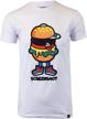 screenshotbrand s11910 hip hop premium goldchain t shirt white large men's clothing in t-shirts & tanks logo