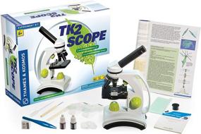 img 3 attached to TK2 Scope Biology and Durable Metal Microscope Set with Glass Optics by Thames & Kosmos - Includes 25 Experiments and 48 Page Lab Manual, High-Quality for Students and Professionals (636815)